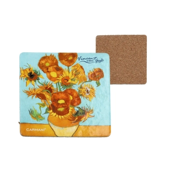 Kpl. 4 podkładek korkowych - V. van Gogh (CARMANI)