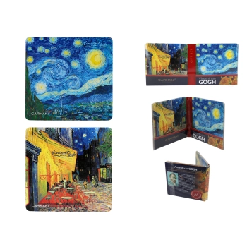 Kpl. 2 podkładek korkowych - V. van Gogh (CARMANI)