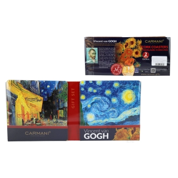 Kpl. 2 podkładek korkowych - V. van Gogh (CARMANI)