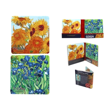 Kpl. 2 podkładek korkowych - V. van Gogh, mix (CARMANI)