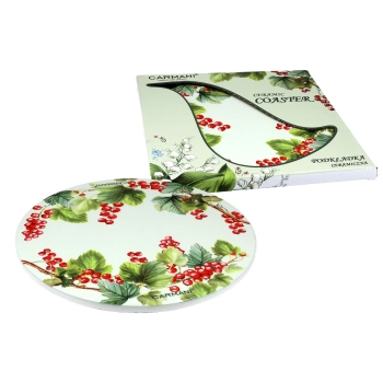 Podkładka ceramiczna - Czerwona porzeczka (CARMANI)