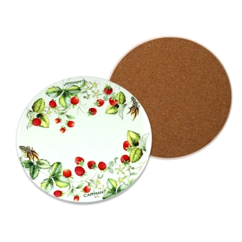 Podkładka ceramiczna - Poziomka (CARMANI)