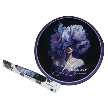 Podkładka na stół okrągła - L. Lozano, Lady`s Floral Symphony (CARMANI)