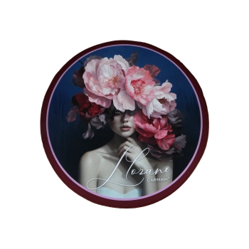 Podkładka na stół okrągła - L. Lozano, Lady`s Floral Symphony (CARMANI)