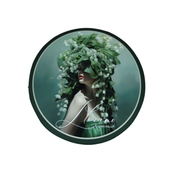 Podkładka na stół okrągła - L. Lozano, Lady`s Floral Symphony (CARMANI)