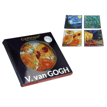 Kpl. 4 podkładek pod kubki - V. van Gogh (CARMANI)