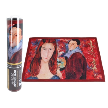Podkładka na stół - A. Modigliani, Jeanne Hebuterne i Autoportret (CARMANI)