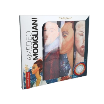 Kpl. 4 podkładek na stół - A. Modigliani, mix 3 (CARMANI)