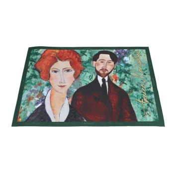 Kpl. 4 podkładek na stół - A. Modigliani, mix 3 (CARMANI)