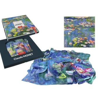 Chusta - C. Monet, Lilie wodne (CARMANI)