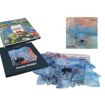 Chusta - C. Monet, Wschód słońca (CARMANI)