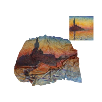 Chusta - C. Monet, San Giorgio Maggiore o zachodzie (CARMANI)