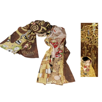 Szal - G. Klimt, Pocałunek (CARMANI)