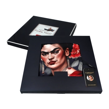 Szal - Inspirowany malarstwem F. Kahlo (CARMANI)