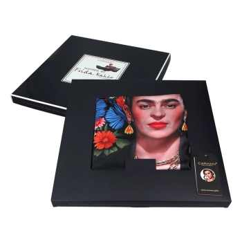 Szal - Inspirowany malarstwem F. Kahlo (CARMANI)