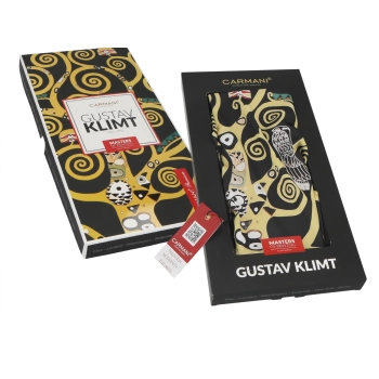 Apaszka - G. Klimt, Drzewo życia (CARMANI)
