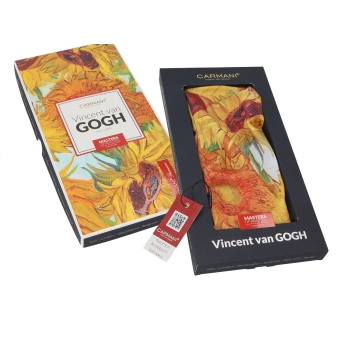 Apaszka - V. van Gogh, Słoneczniki (CARMANI)