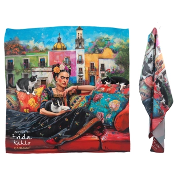 Apaszka - Inspirowana malarstwem F. Kahlo (CARMANI)