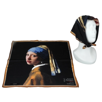 Apaszka - J. Vermeer, Kobieta z perłą (CARMANI)