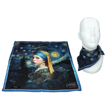 Apaszka - inspirowana malarstwem J. Vermeer (CARMANI)
