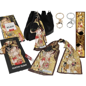 Przywieszka do torebki - G. Klimt, Pocałunek (CARMANI)