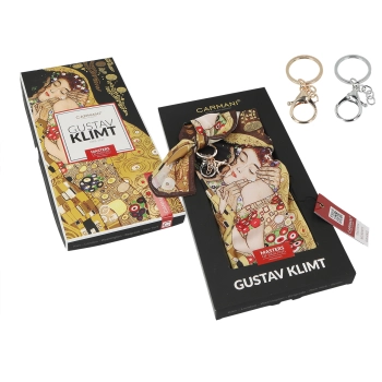 Przywieszka do torebki - G. Klimt, Pocałunek (CARMANI)