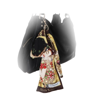 Przywieszka do torebki - G. Klimt, Pocałunek (CARMANI)