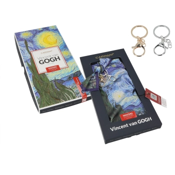 Przywieszka do torebki - V. van Gogh, Gwiaździsta Noc (CARMANI)