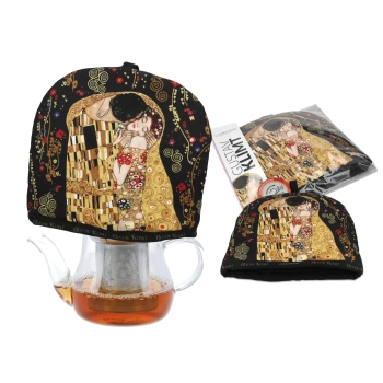 Ocieplacz na czajnik duży - G. Klimt, Pocałunek (CARMANI)