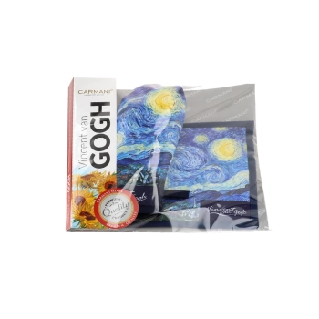 Kpl. Łapka i rękawica kuchenna - V. van Gogh, Gwiaździsta Noc (CARMANI)