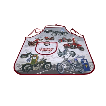 Fartuszek kuchenny - Classic & Exclusive, Legendary Vehicles, motory (CARMANI)