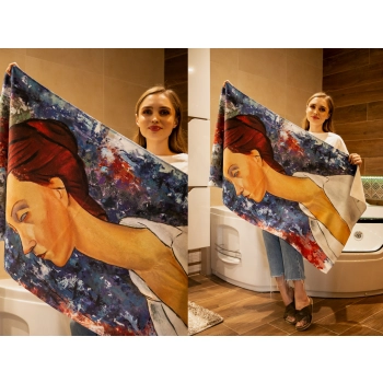 Ręcznik (duży) - A. Modigliani, Lunia Czechowska (CARMANI)