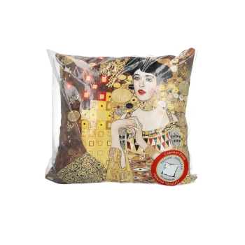 Poduszka z wypełnieniem/suwak - G. Klimt, Adela (CARMANI)