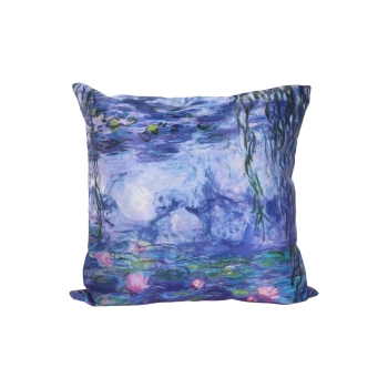 Poduszka z wypełnieniem/suwak - C. Monet, Lilie wodne III (CARMANI)