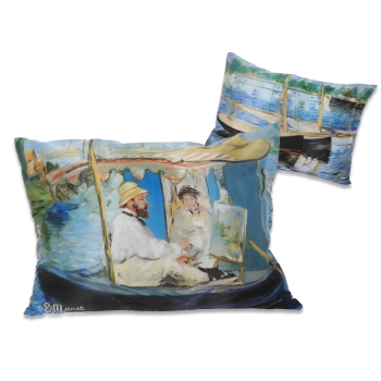 Poduszka z wypełnieniem/suwak - E. Manet (CARMANI)