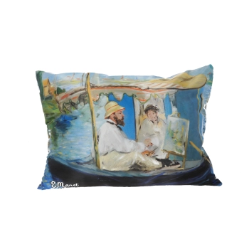 Poduszka z wypełnieniem/suwak - E. Manet (CARMANI)