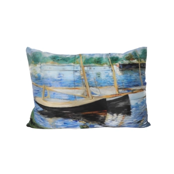 Poduszka z wypełnieniem/suwak - E. Manet (CARMANI)