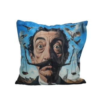 Poduszka z wypełnieniem/suwak - inspirowana malarstwem S. Dali (CARMANI)