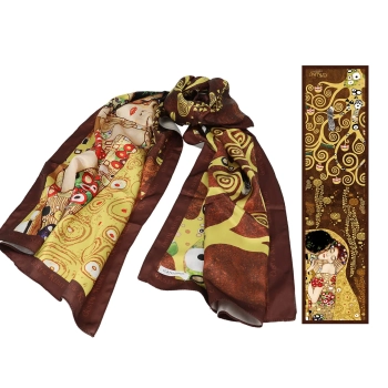 Szal - G. Klimt, Pocałunek (CARMANI)