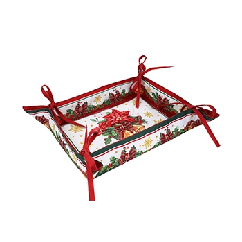 Koszyk na pieczywo duży - Boże Narodzenie (CARMANI)