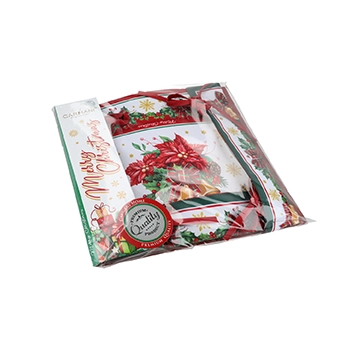 Koszyk na pieczywo duży - Boże Narodzenie (CARMANI)