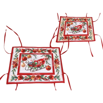 Koszyk na pieczywo duży - Boże Narodzenie (CARMANI)