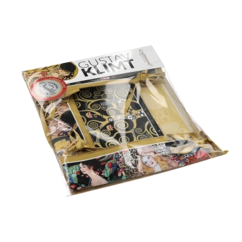 Koszyk na pieczywo duży - G. Klimt, kolaż (CARMANI)