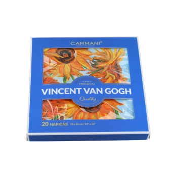 Serwetki papierowe 20szt. - V. van Gogh, Słoneczniki (CARMANI)