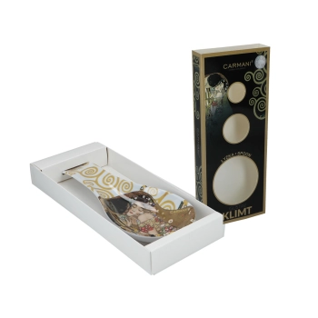 Łyżka na sztućce - G. Klimt, Pocałunek + Drzewo życia (CARMANI)
