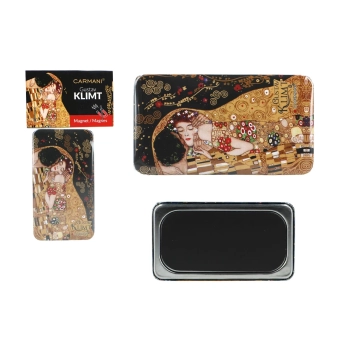 Magnes prostokątny - G. Klimt, Pocałunek (CARMANI)