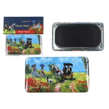 Magnes prostokątny - Inspirowane malarstwem C. Monet (CARMANI)