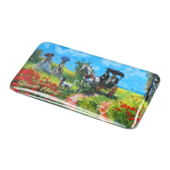 Magnes prostokątny - Inspirowane malarstwem C. Monet (CARMANI)