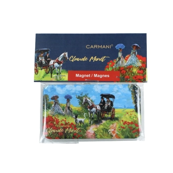 Magnes prostokątny - Inspirowane malarstwem C. Monet (CARMANI)