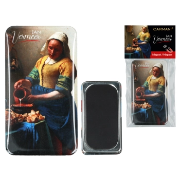Magnes prostokątny - J. Vermeer, Mleczarka (CARMANI)